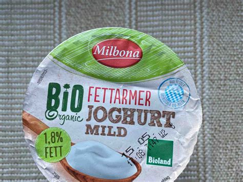 Bio Organic Fettarmer Joghurt Mild Fett Kalorien Neue Produkte