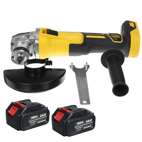 Drillpro Vf Mm Mm Brushless Angle Grinder Wireless