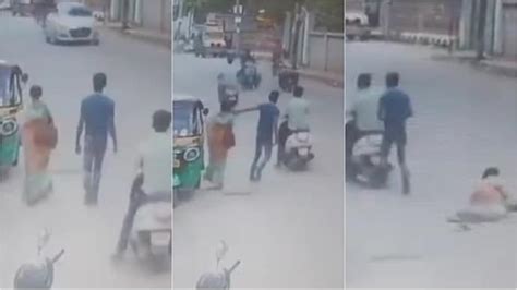 Video Chain Snatching In Broad Daylight On Busy Road In Bengaluru Bangalore News India Today