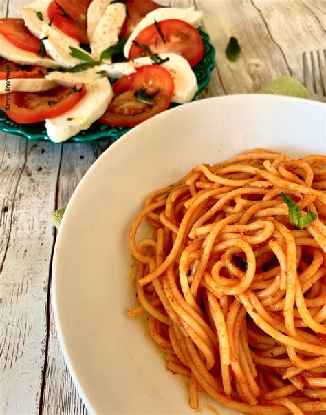 Pasta With Marinara Sauce My Culinary Saga