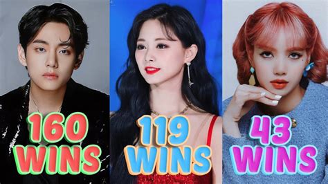 Kpop Groups With Most Wins In Music Shows Rd Generation To