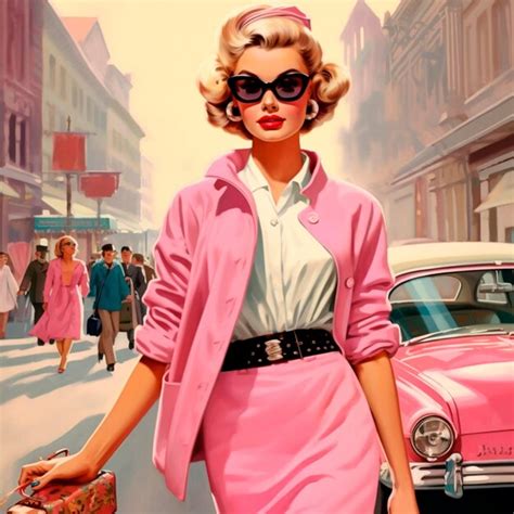 Premium Ai Image Barbie Pretty Illustration