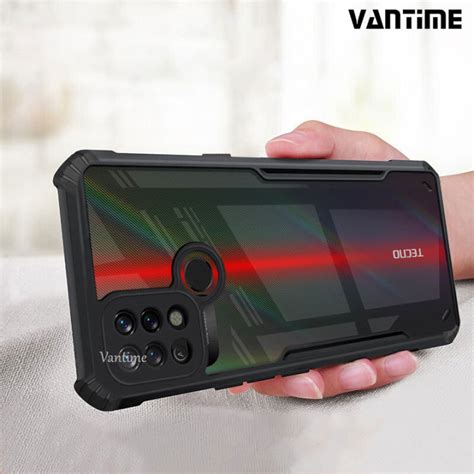 Vantime For Tecno Pova Case Edge Reinforced Shockproof Cushion Back