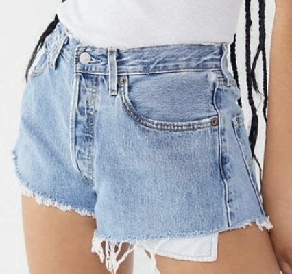 Urban Renewal Recycled Levis Basic Denim Short Outfits Denim Shorts