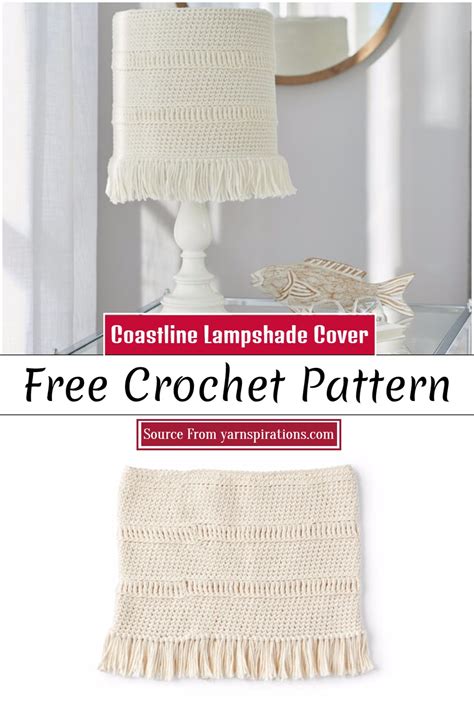 Free Crochet Lampshade Patterns For All Lamp Types Diyscraftsy