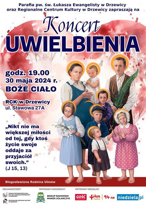 Koncert Uwielbienia W Drzewicy