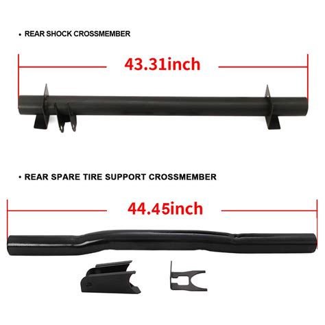 Mua Elitewill Pcs Front And Rear Fuel Tank Support Crossmember Rear