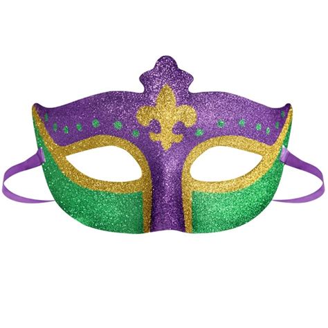 Mardi Gras Fleur De Lis Mask