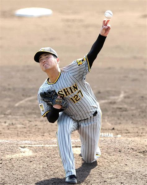 阪神育成の川原 圧巻2回0封を岡田監督絶賛「ストレートで空振りとれる」 1軍の主力に堂々投球 ライブドアニュース