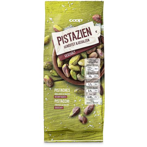 pistazien geschaltgesalzen  gunstig kaufen coopch
