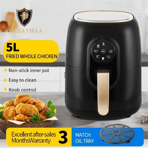 Kaisa Villa Air Fryer L Oil Free Electric Touch Screen Oven Kitchen