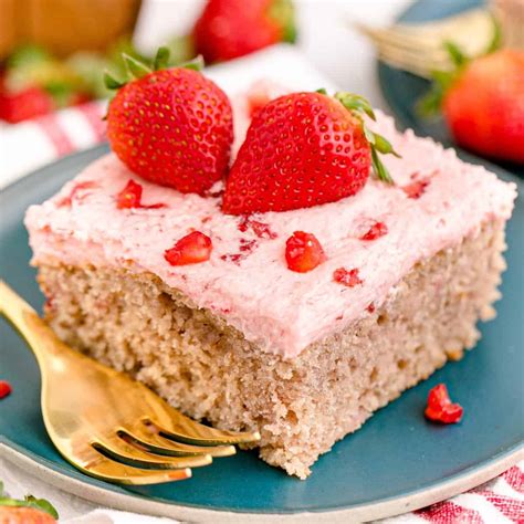 Fresh Strawberry Cake The Country Cook