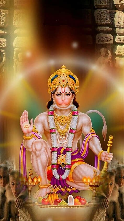 Jai Hanuman Bajrangbali Lord God Bhakti Devtional Hd Phone