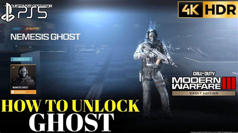 How To Get Ghost Mw3 Ghost Unlock How To Unlock Ghost Mw3 Ghost Ps5