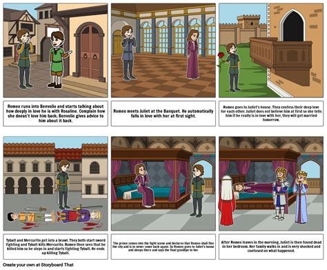 Romeo Juliet Storyboard By 566ed689