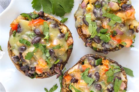 Mexican Inspired Stuffed Portabella Mushrooms Giorgio Fresh Mushrooms