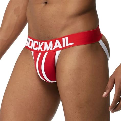 Jockmail Marca Para Hombre Ropa Interior Jock Correas Bikini De Los