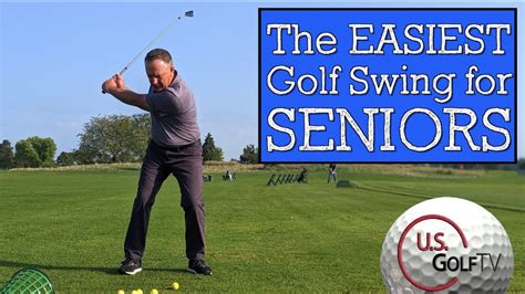 The Easiest Swing in Golf for Seniors (VERTICAL LINE SWING) | Golf swing, Golf, Golf backswing