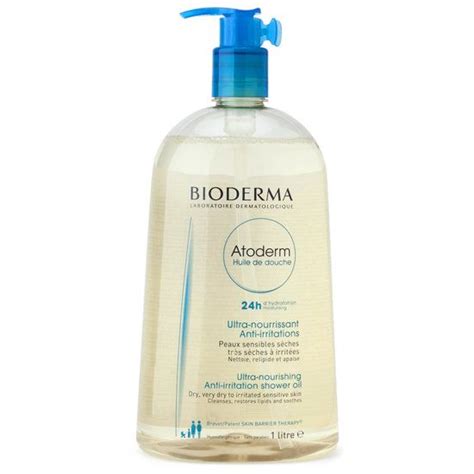 Bioderma Atoderm Shower Oil 1 L Product Smear Bioderma Atoderm