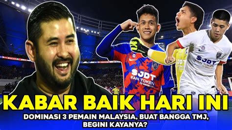 KABAR BAIKAlhamdulillah Dominasi JDT Lonjak Saham 3 Pemain