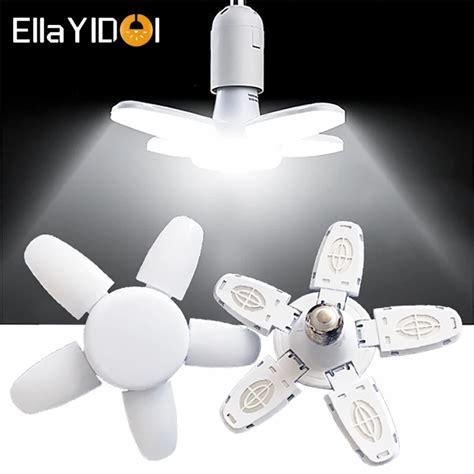 L Mpada LED Dobr Vel Para Teto Dom Stico Mini Ventilador Luz De Garagem