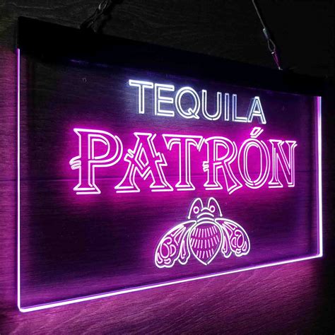 Patron Tequila Neon Sign Light Beer Bar Pub Pro Led Sign