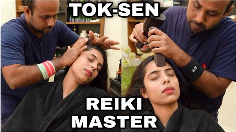 Tok Sen Massage Therapy By Reiki Master To Nancy Head Massage To