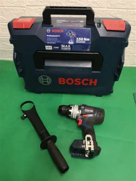 Bosch Professional Biturbo Gsr 18v 150 C Cordless Drill Driver Max