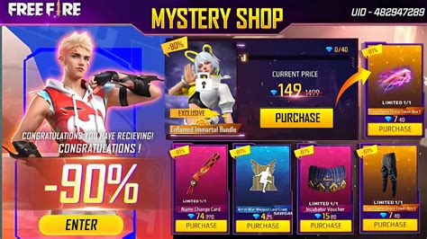 Mystery Shop Free Fire Oct 2023 Mystery Shop Event Kab Aaega Free