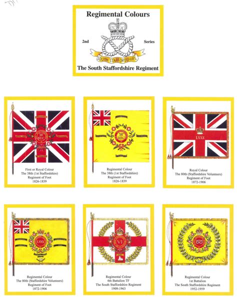 The South Staffordshire Regiment 2nd Series Regimental Colours