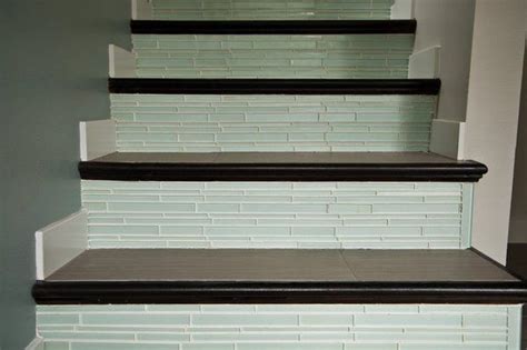 Images About Tiles Stair Risers On Pinterest Entry Stairs