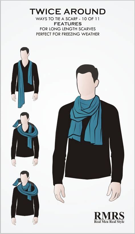 Manly Ways To Tie A Scarf Masculine Knots For Men Wearing Scarves