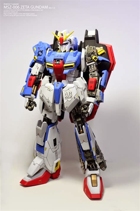 Custom Build Pg 160 Msz 006 Zeta Gundam Detailed Gundam Kits