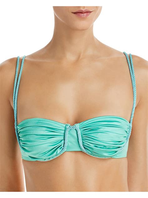 Baobab Womens Lula Metallic Underwire Bikini Swim Top Walmart