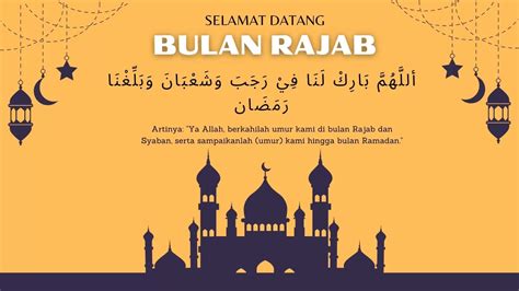 Keutamaan Dan Amalan Di Bulan Rajab Doanya Tidak Akan Tertolak Melintas