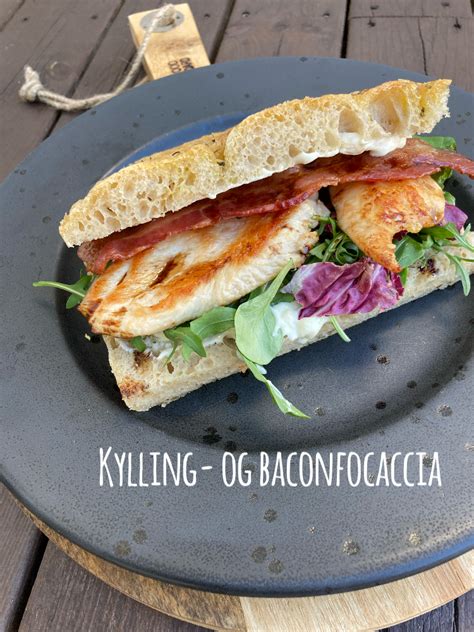 Kylling Og Baconfocaccia