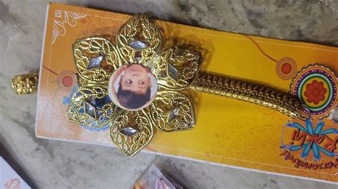 Fancy Rakhis Golden Sublimation Rakhi At Rs Piece In Panipat Id