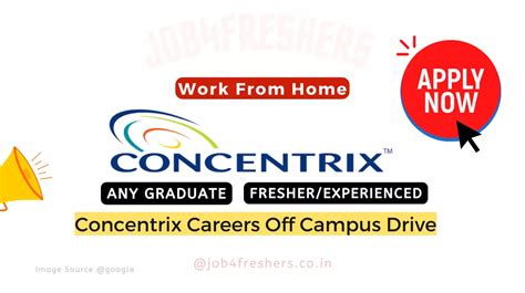 Permanent Work From Home Job For Freshers Concentrix Careers