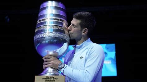 Atp Tour Novak Djokovic Beats Marin Cilic To Seal First Title Since