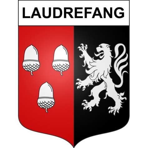 Laudrefang 57 ville Stickers blason autocollant adhésif sticker écusson