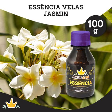 ESSÊNCIA VELAS JASMIM 100G Aromas do Rei