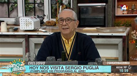 Vamo Arriba Que Es Domingo Nos Visita Sergio Puglia Un Referente De