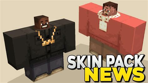 Nuevas Skin Packs Kanye West Y Lil Pump 😅 Noticias Minecraft Pocket And Bedrock Edition Youtube