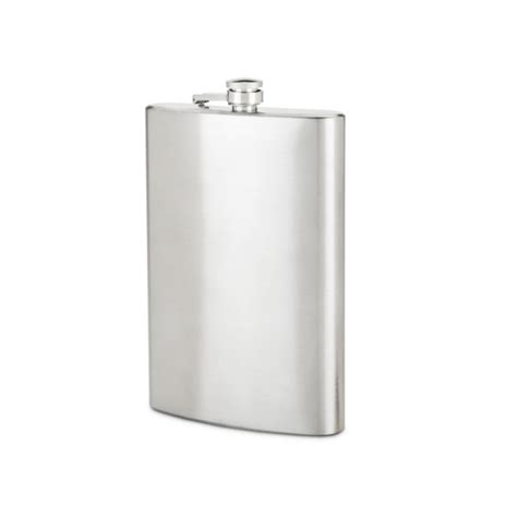 Licorera De Acero Inox 237 Ml Plateado Trueflask