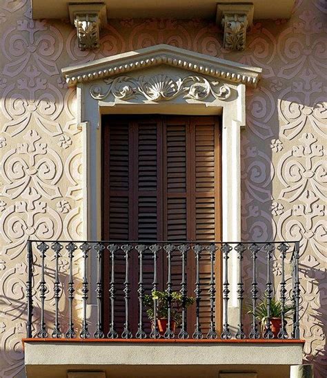 Barcelona Enric Granados B Balcony Grill Design Balcony