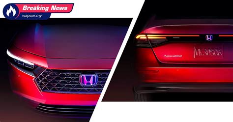 All New Honda Accord Teased Debuting In Nov To Get Android