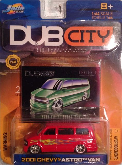 Jada Dub City 2001 Chevy Astro Van 164 Diecast Chevy Astro Van