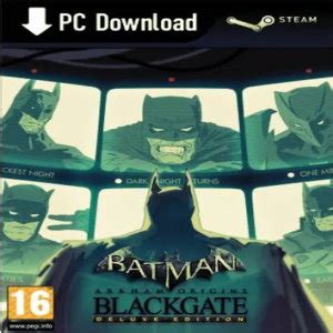 Buy Batman Arkham Origins Blackgate Deluxe Edition Steam Key For Pc