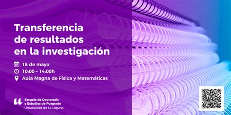 Seminario Transferencia De Resultados En La Investigaci N Ull Agenda