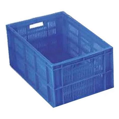 Rectangular Solid Box Plastic Crates At Best Price In Ahmedabad Id